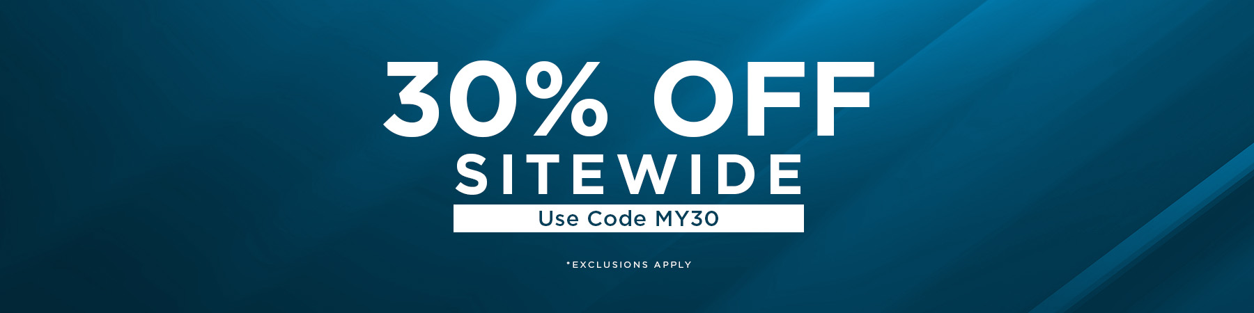30% Off Sitewide With Code MY30