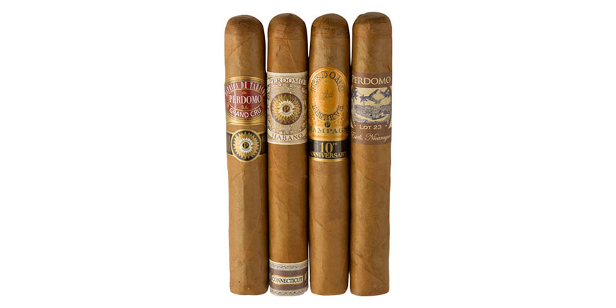 Perdomo 4-Pack Humidified Connecticut Sampler