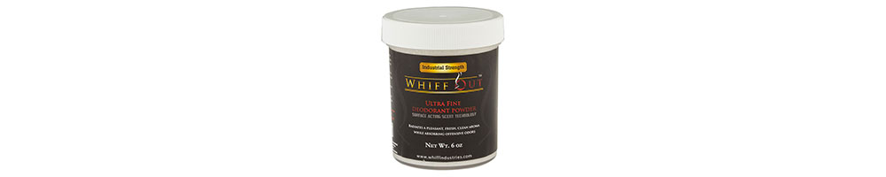 Whiff Out Industrial Strength Ultra Fine Deodorant Powder 3WIFFS
