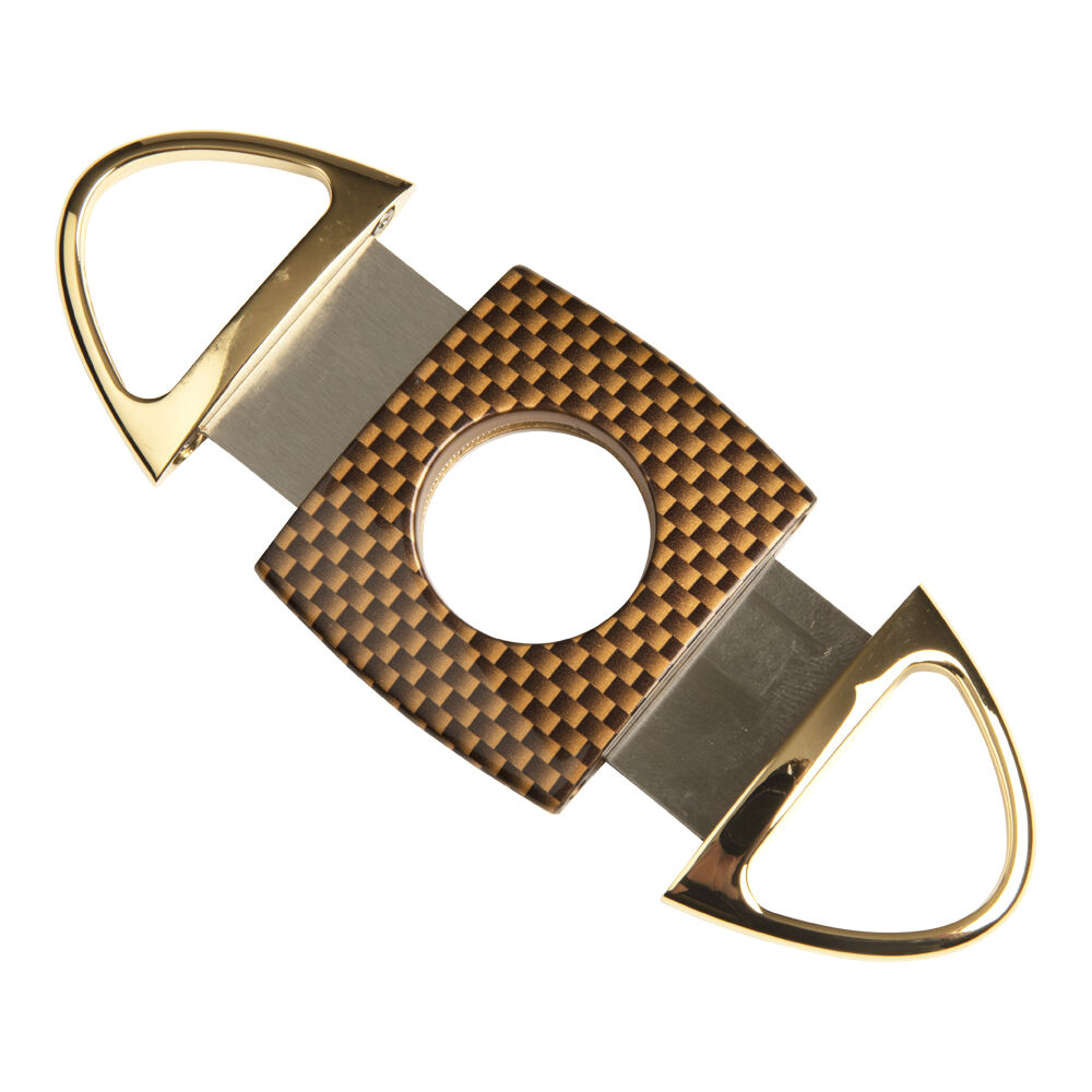 View product media 3CUT609 Jaws Gold & Carbon Fiber Serrated Cutter, , jrcigars 2