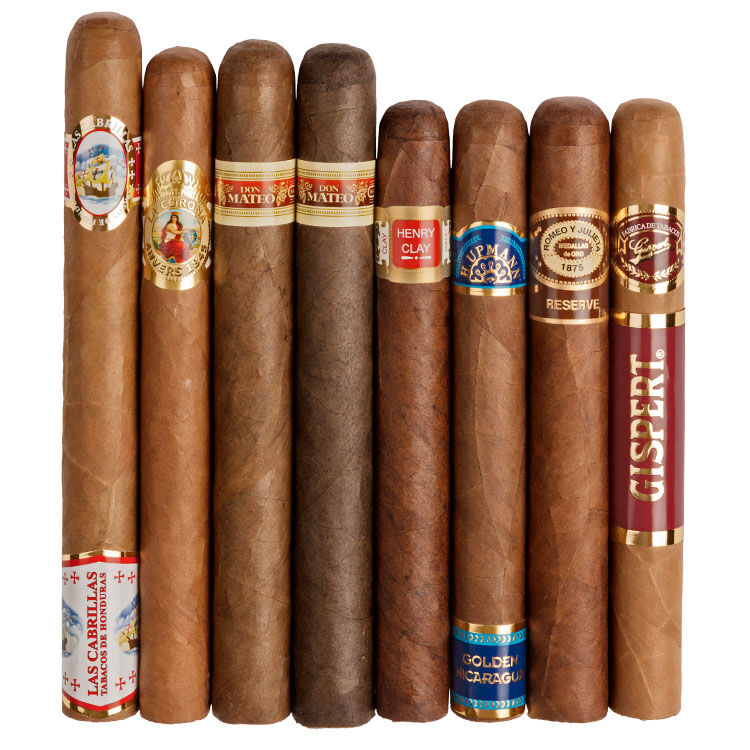 Cigar Samplers Honduran Luxury 8Cigar Assortment JRCigars