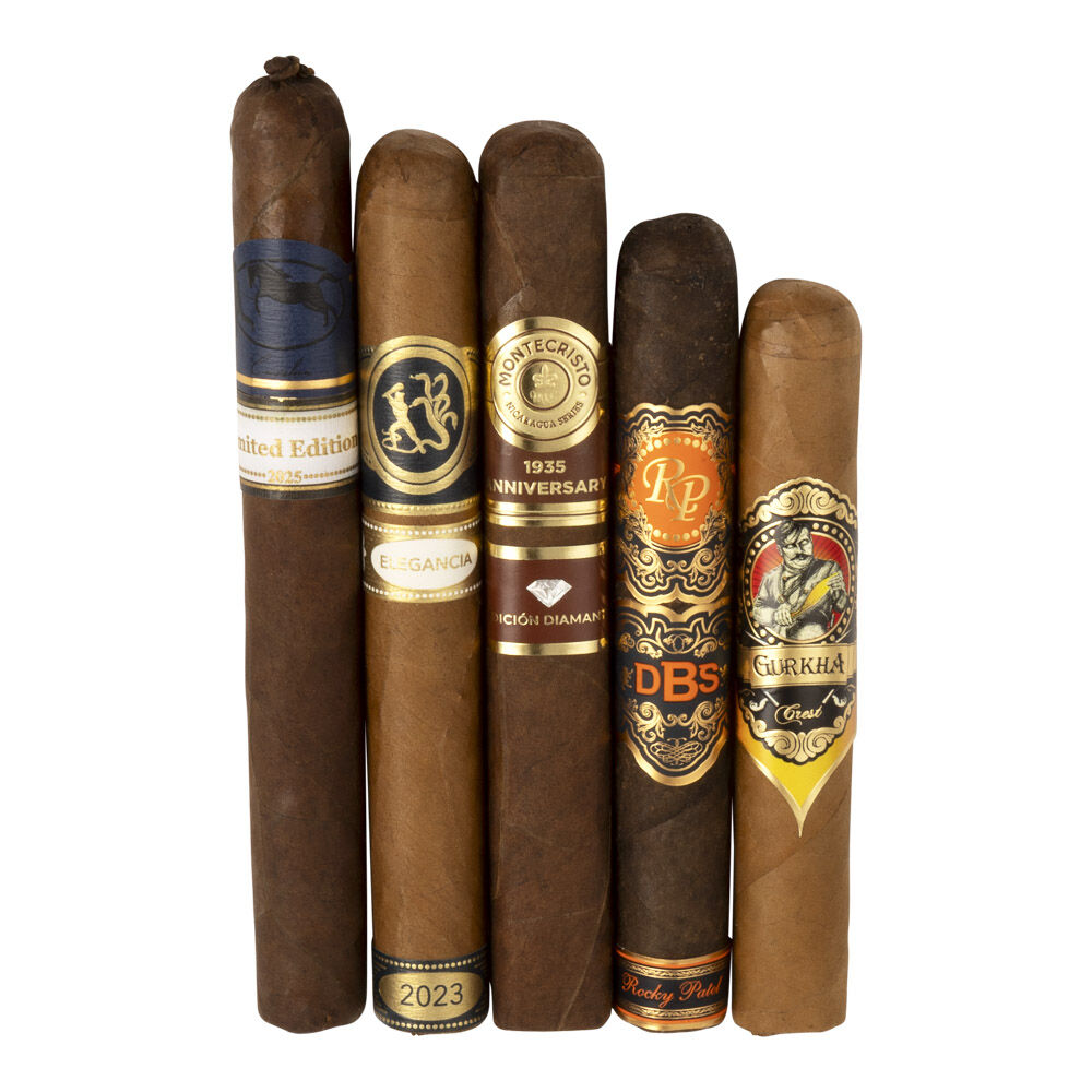 Cigar Samplers Top Tier 5 Cigar Sampler | JR Cigar