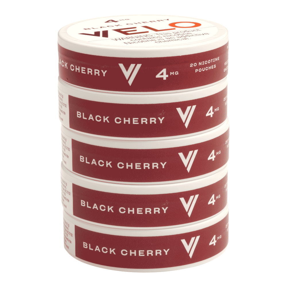 Black Cherry 4MG Nicotine Pouches, , jrcigars