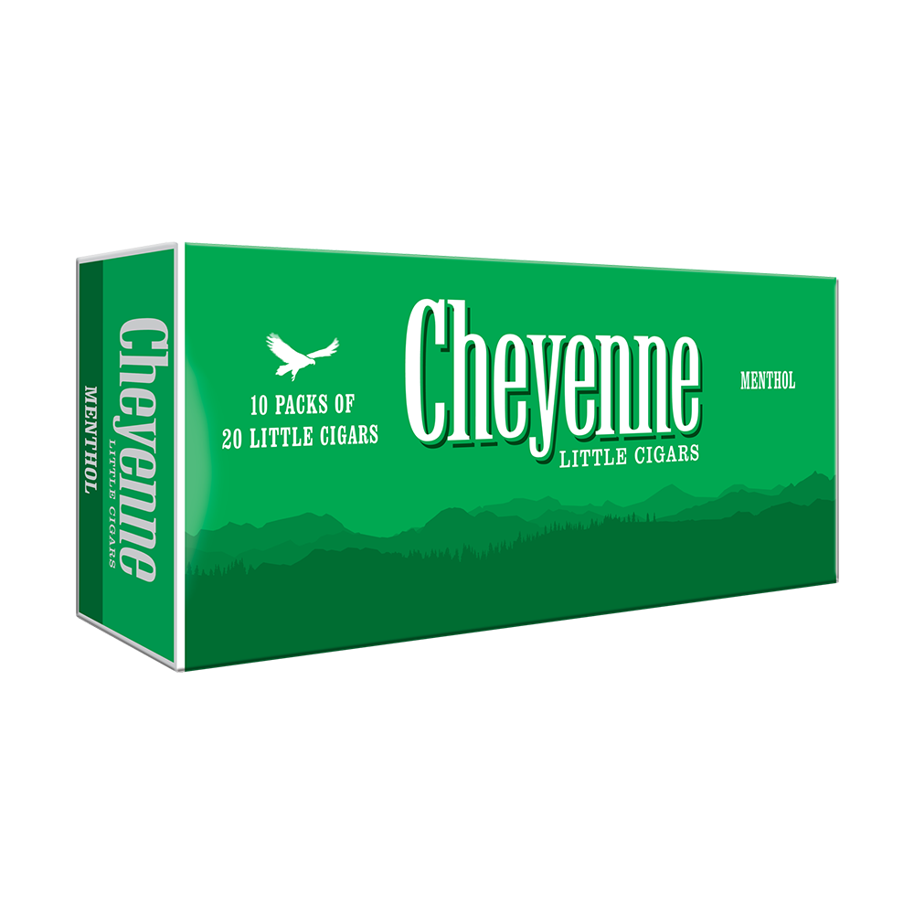 Cheyenne Filtered Cigars Menthol United States Box of 50
