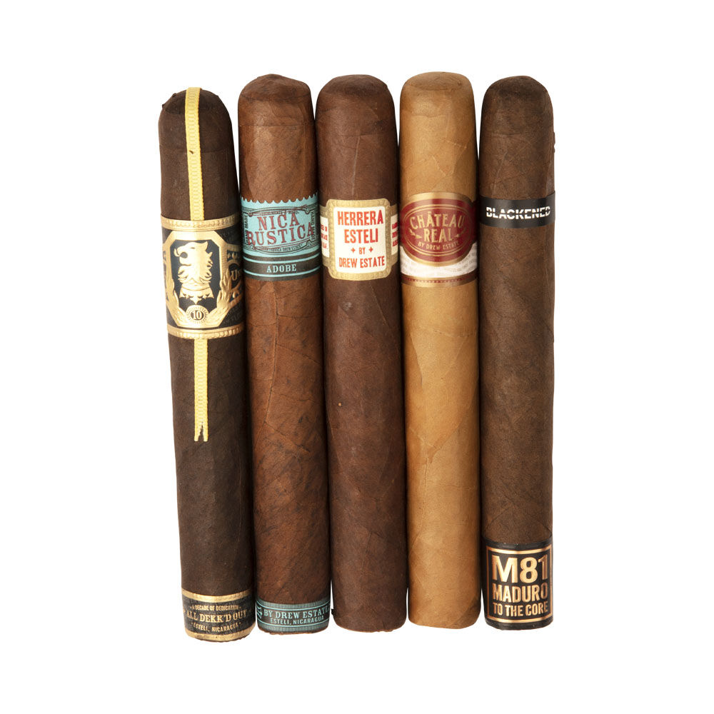 Drew Estate 5 Ct Assortment, , jrcigars