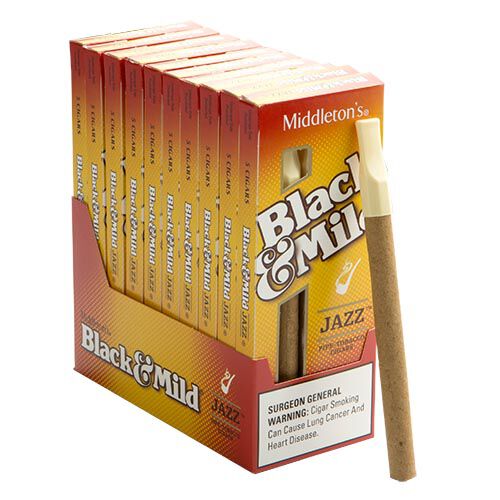 Black And Mild Wine Wood Tip Wholesale Jazz Black Mild Cigars Machine Made Cigars Jrcigars