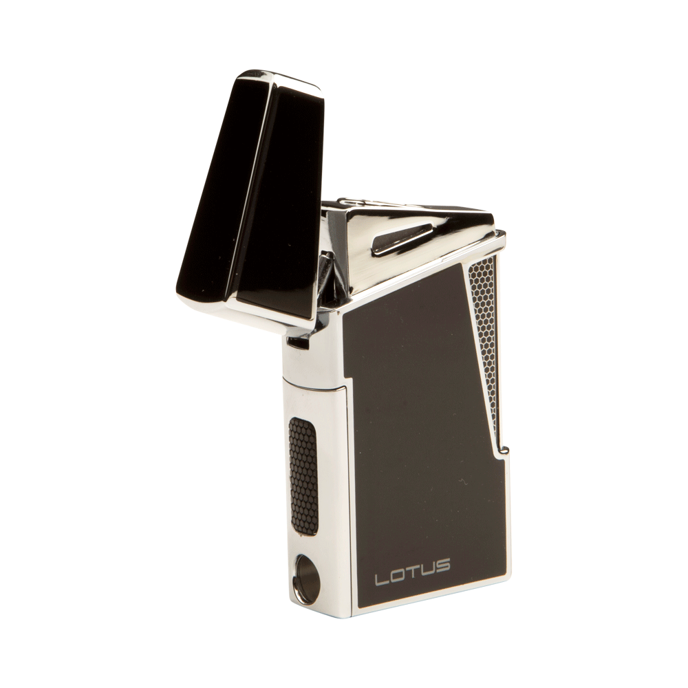 Lotus Cigar Lighters Black Apollo Twin JRCigars