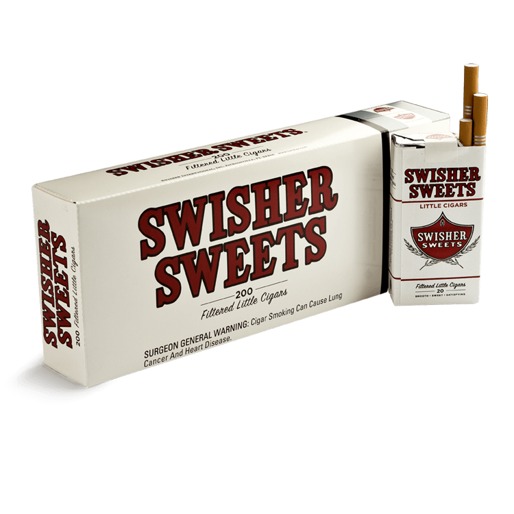Swisher Sweets Little Cigars White Machine Made Cigars JR Cigars