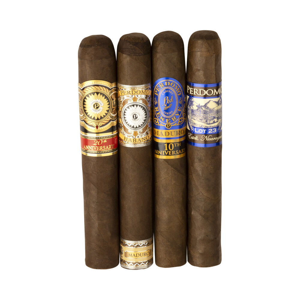 Perdomo 4-Pack Humidified Maduro Sampler, , jrcigars
