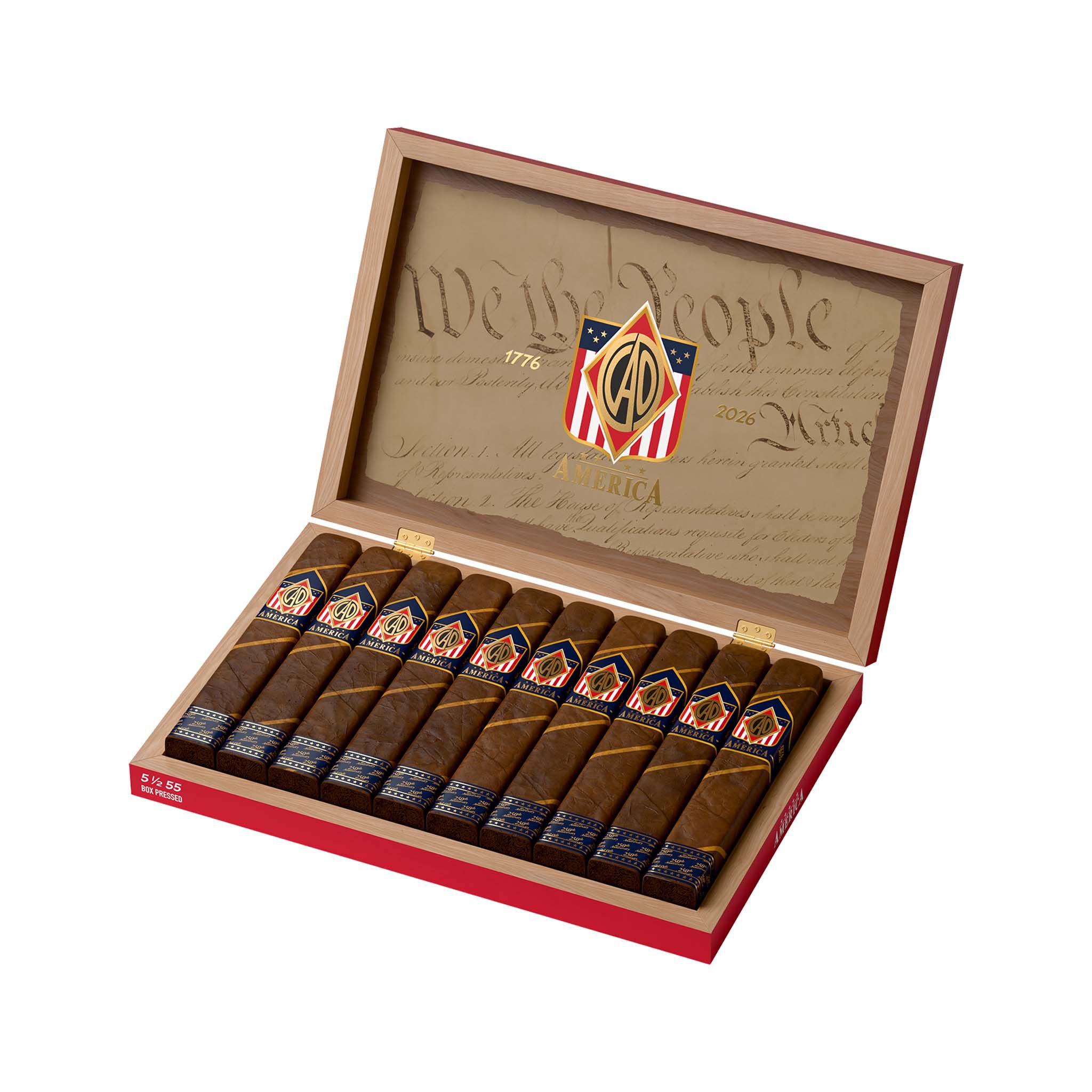 jr tobacco of america CAO America 250th Anniversary The Republic BP Robusto