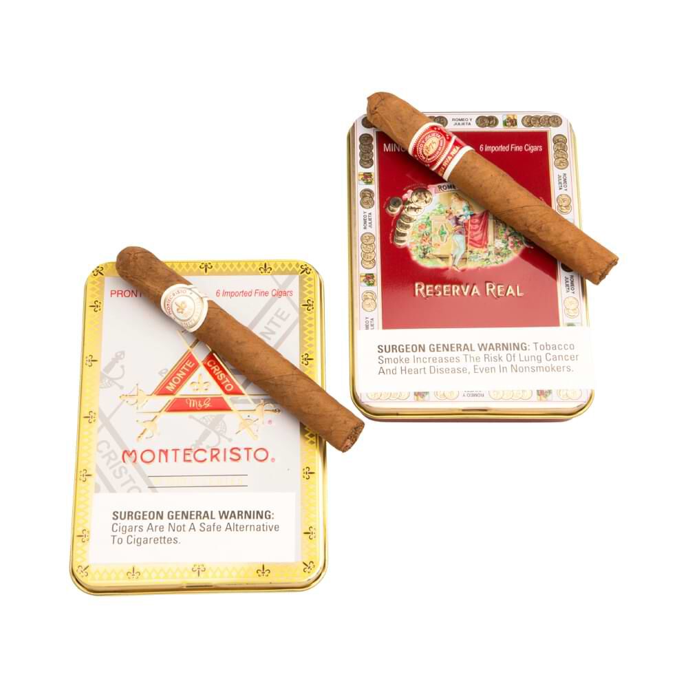 Cigar Samplers - Romeo & Montecristo Tin Set