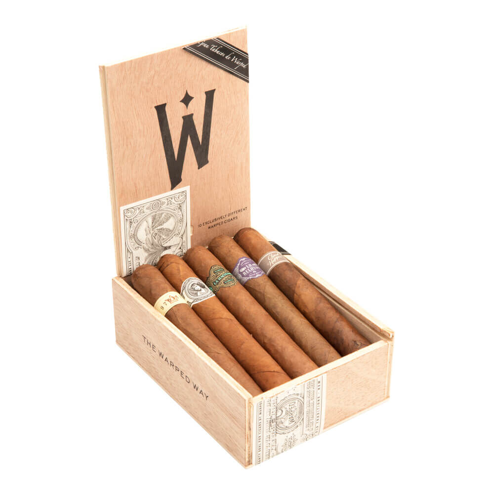 Warped 10 Count Box Sampler, , jrcigars