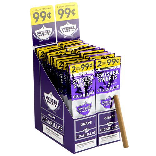 Swisher Sweets Cigarillos Grape Packs JR Cigars
