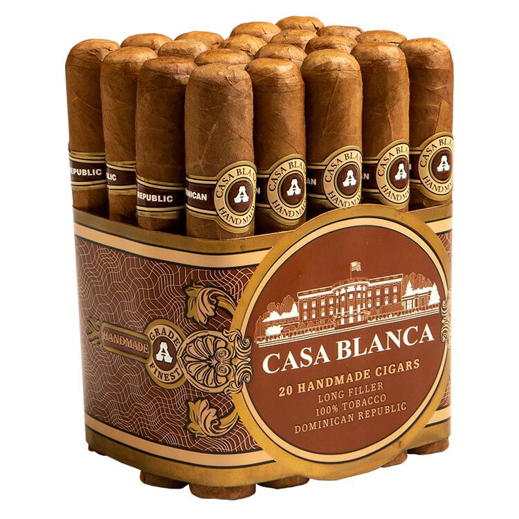 Casa Blanca Robusto Connecticut Shade Bundle of 20