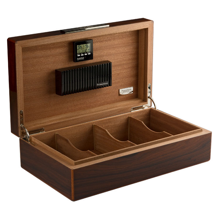Prometheus Milano Rosewood 100-Cigar Humidor