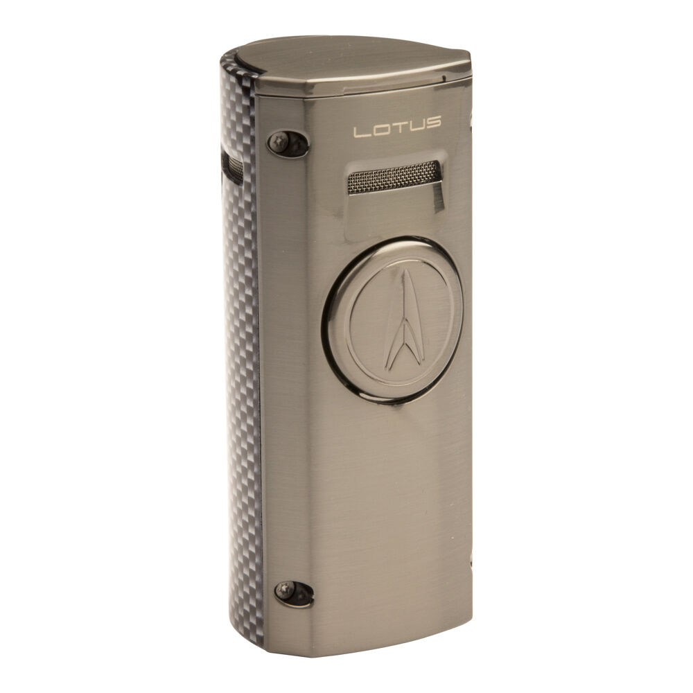 View product media 3LMINGS Minister Table Lighter Gunmetal and Silver, , jrcigars 2