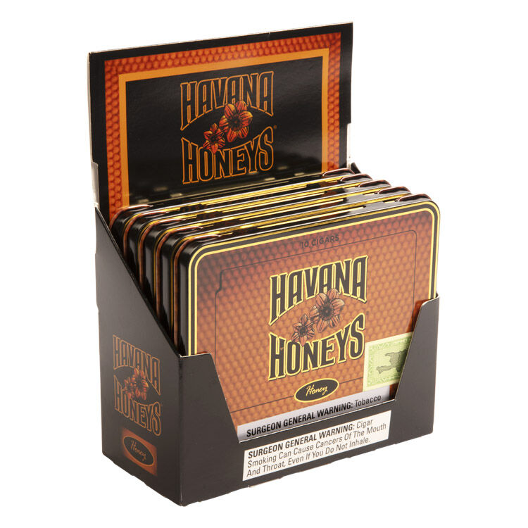 Honey Cigarillos 5/10 Tins, , jrcigars
