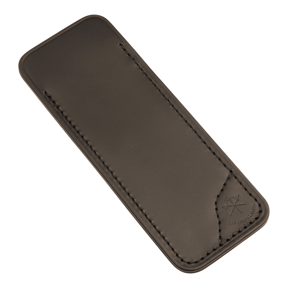 Black Petit Leather Sheath, , jrcigars