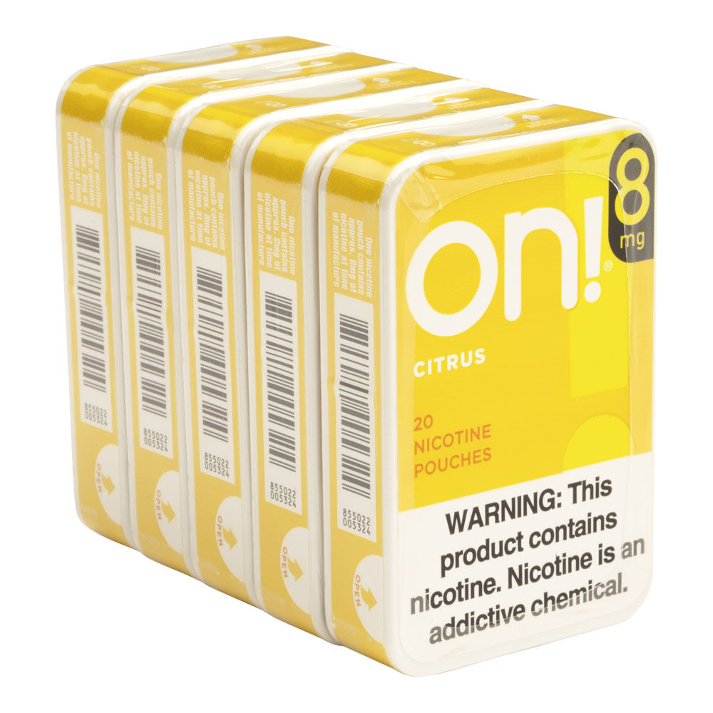 Citrus 8MG Nicotine Pouches, , jrcigars