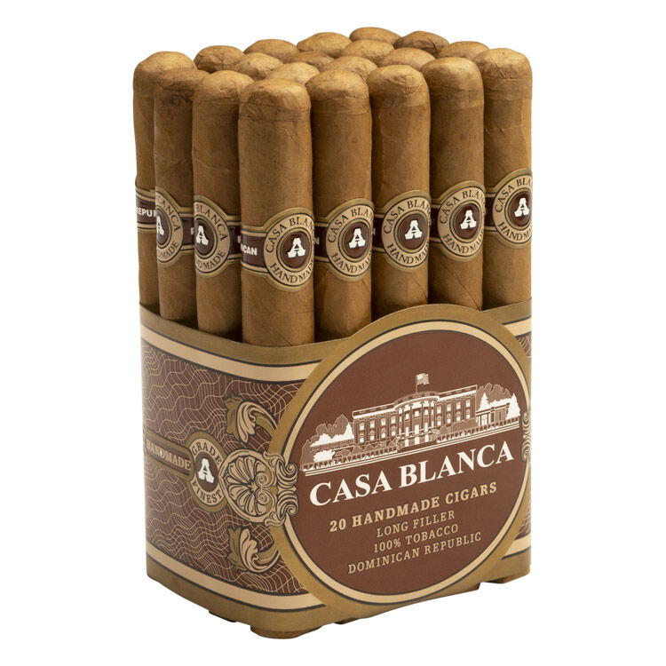 casablanca cigarette Casa Blanca Corona Connecticut Shade Bundle of 20