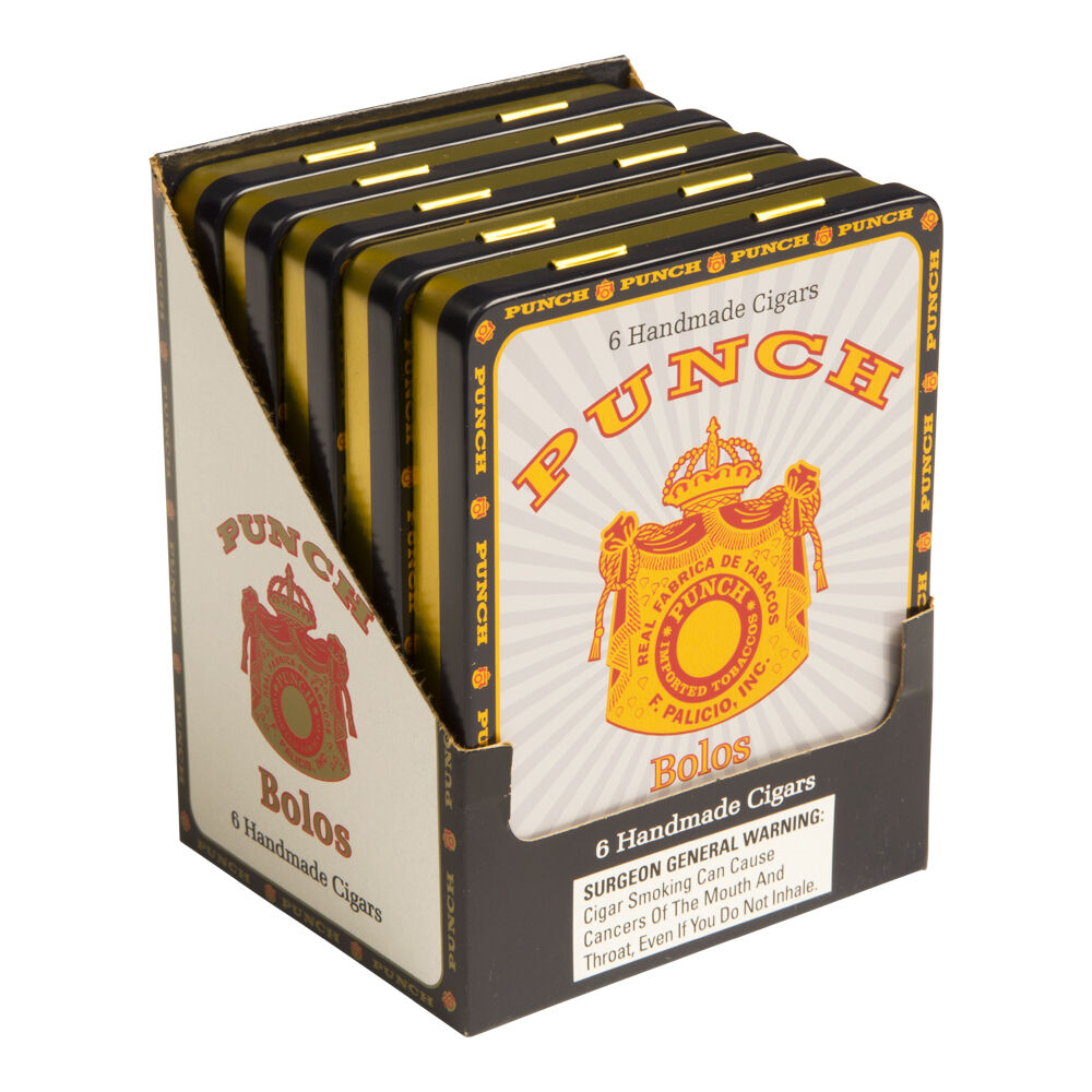 Punch Bolos 5 Tins Of 6 Jrcigars