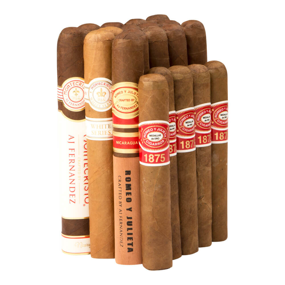 Cigar Samplers - Montecristo & Romeo 20-Cigar Sampler