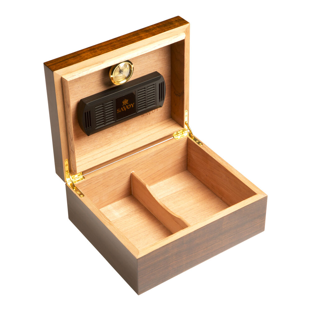 African Teak Humidor Small Cigar Humidors - Cigar Humidors