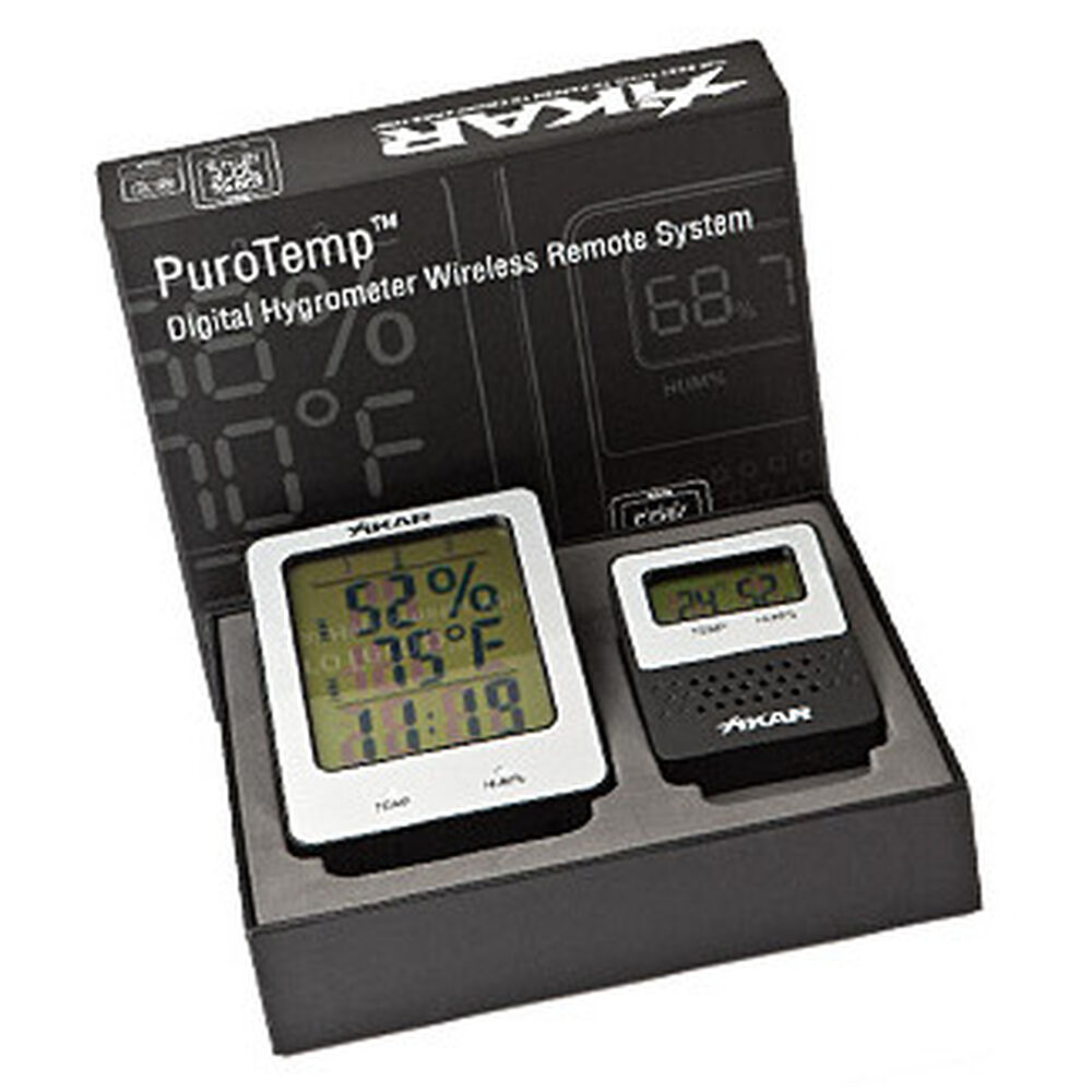 Xikar PuroTemp Wireless Cigar Hygrometer System