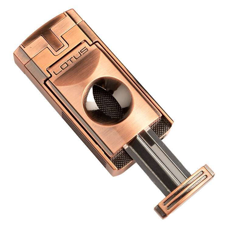 View product media 3L7020 Duke Lighter w/ Copper Serrated V-Cut, , jrcigars 3