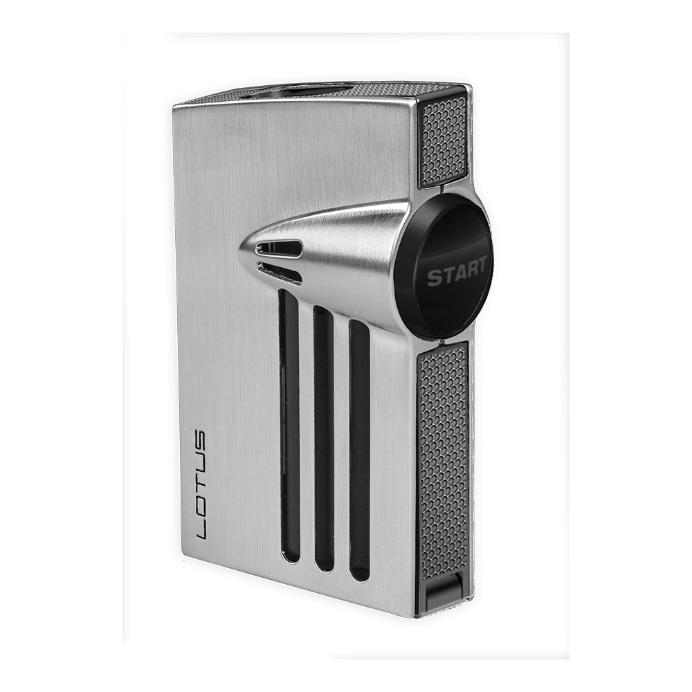 View product media 3LCOBKC Commander Black & Chrome Triple Torch, , jrcigars 2