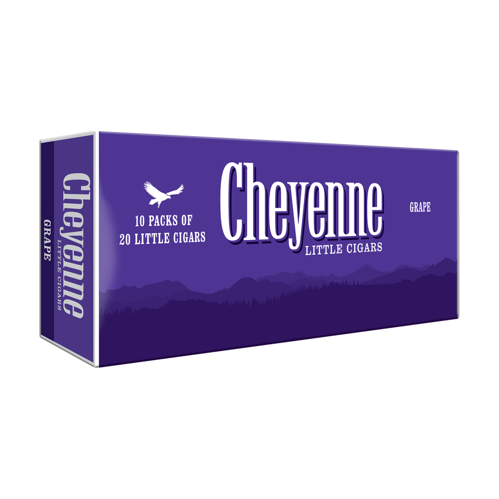 Cheyenne Filtered Cigars Grape 3.87x20 Box of 10