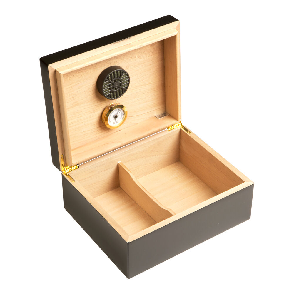 Black 40ct Cigar Humidors Cigar Humidors
