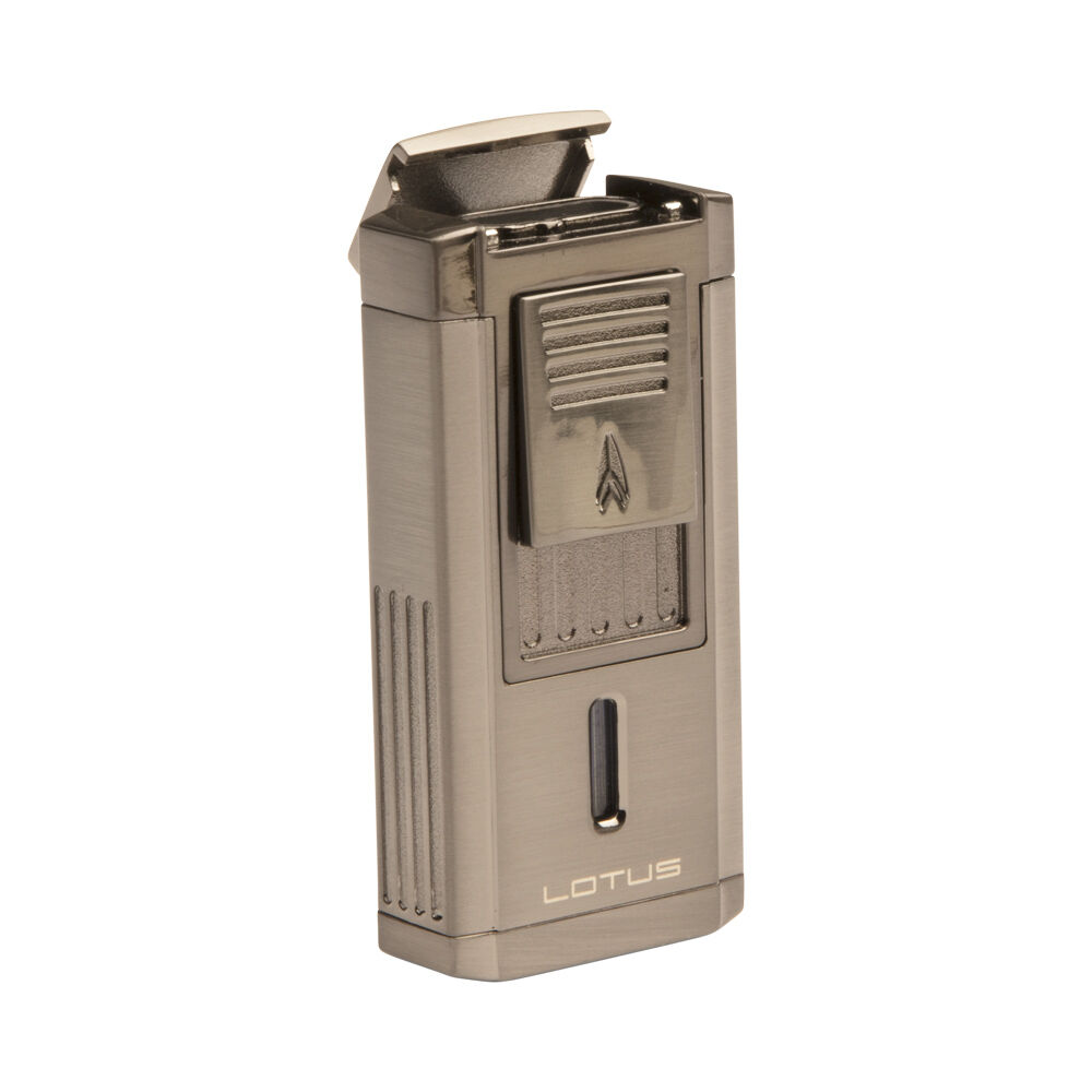 View product media 3LDUGM A Duke Gun Metal Cutter/Lighter, , jrcigars 2