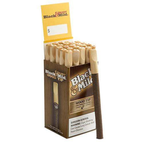 Black & Mild Cigars Wood Tip Original JR Cigar