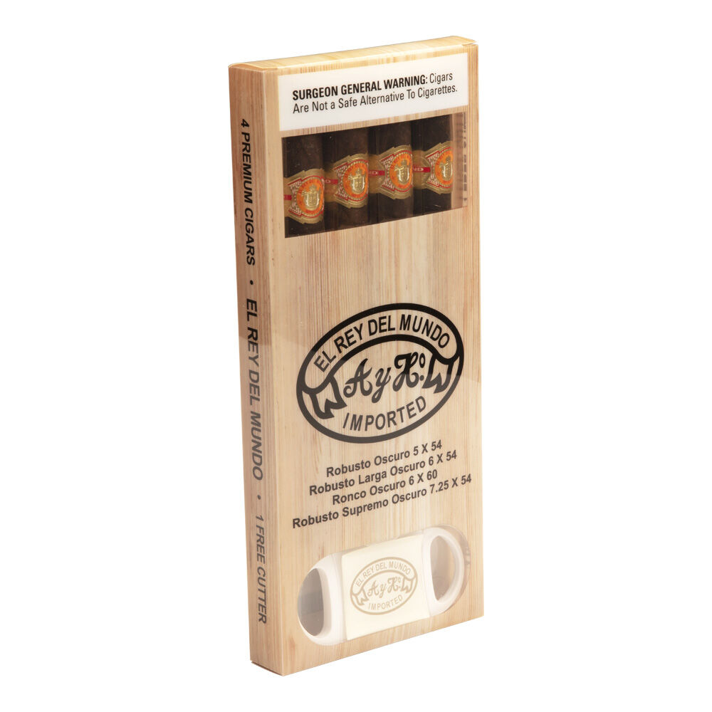 El Rey Del Mundo 4Pk with Cutter, , jrcigars