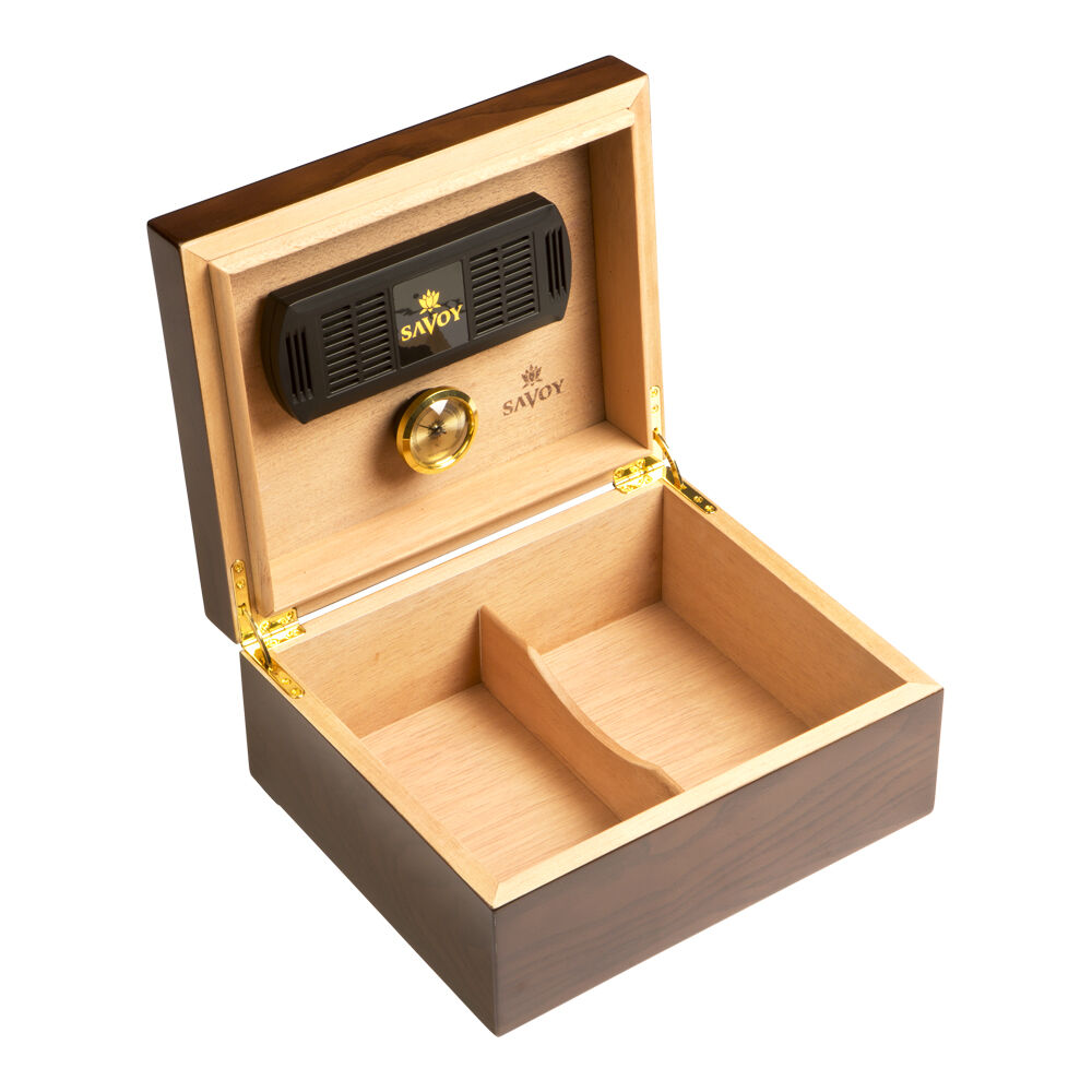 View product media 3HSAABS Ash Burl Humidor Small, , jrcigars 2