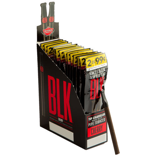 Swisher Sweets BLK Cigarillos Cherry Tip JRCigars