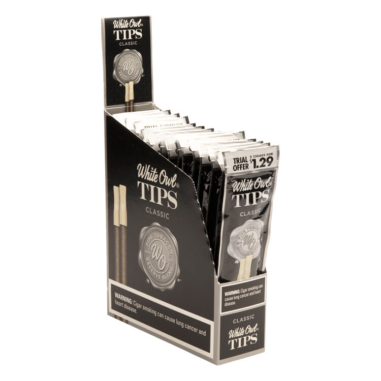 White Owl Tips - Classic 2pk 2/$1.29