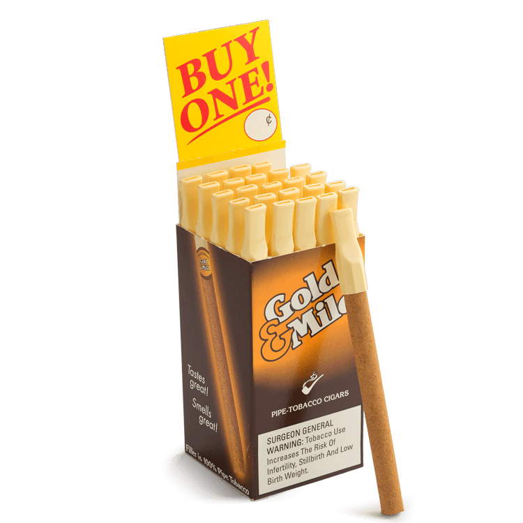 Black Mild Cigars Gold Mild Box Machine Made Cigars Jrcigars