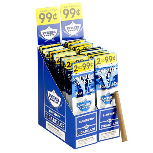 Swisher Sweets Cigarillos Blueberry Jrcigars