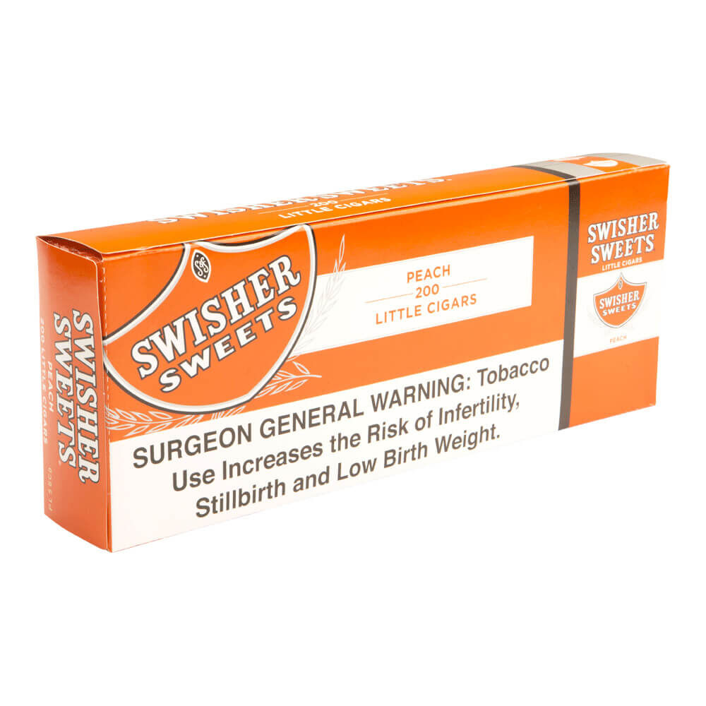 Swisher Sweets Little Cigars Peach. Parejo Box of 25
