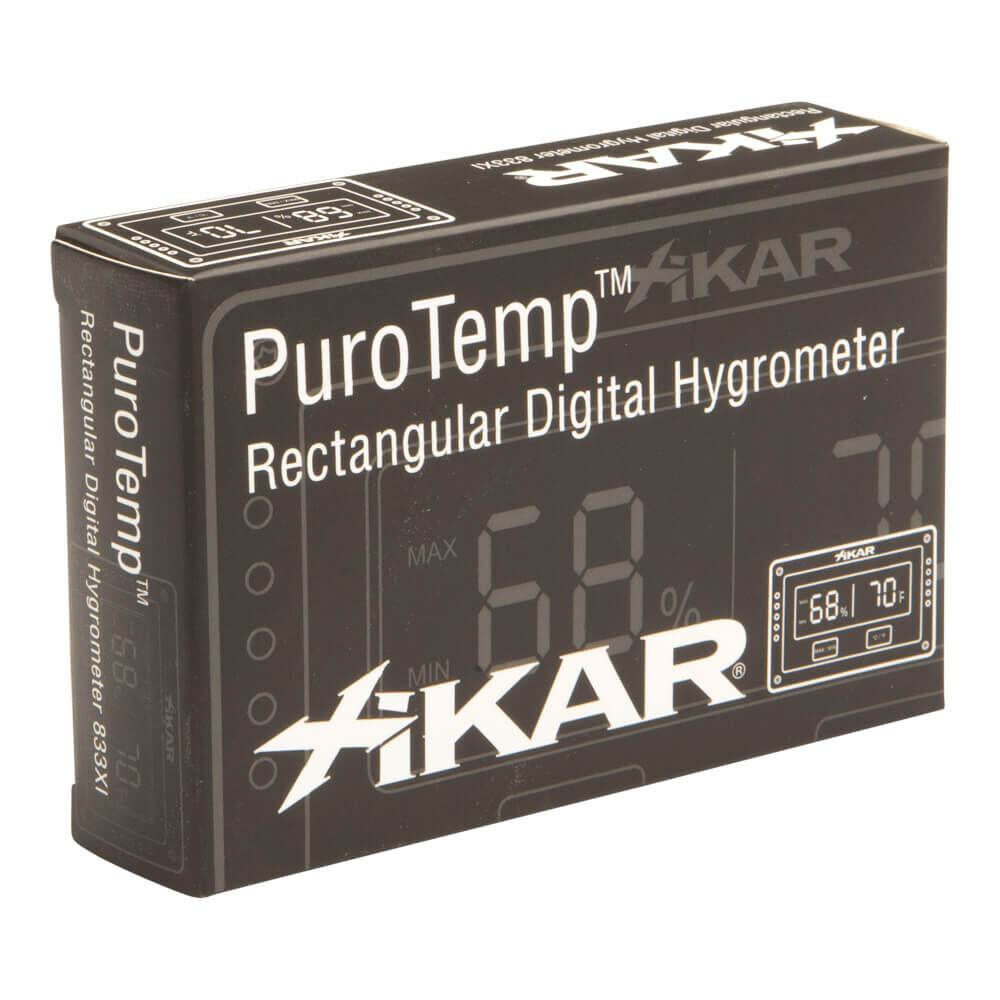 Hygrometers Xikar Hygrometer Digital Rectangular JRCigars