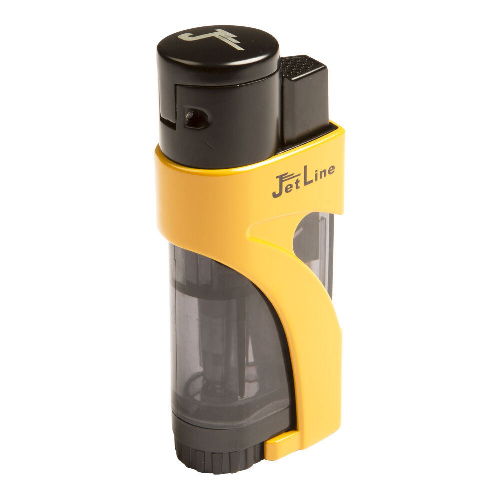 JetLine Cigar Lighters Phantom Yellow Single Flame Lighter JR Cigar