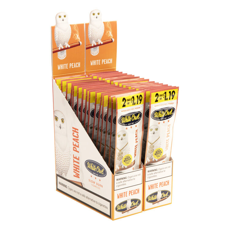 White Peach Cigarillos, , jrcigars