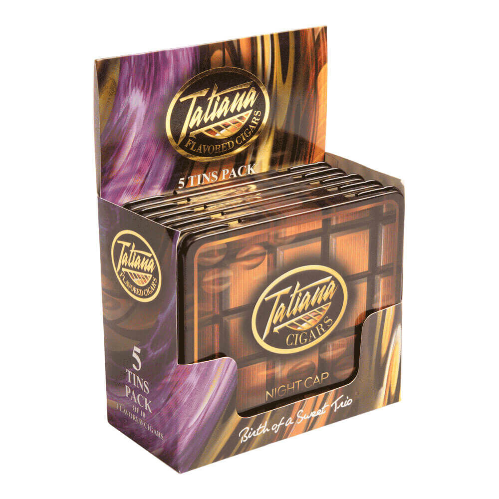 Night Cap 5/10 Tin, , jrcigars