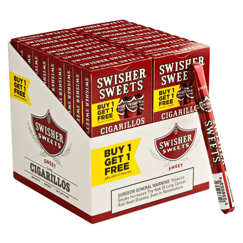 Swisher Sweets Cigarillos Sweets Packs JR Cigars