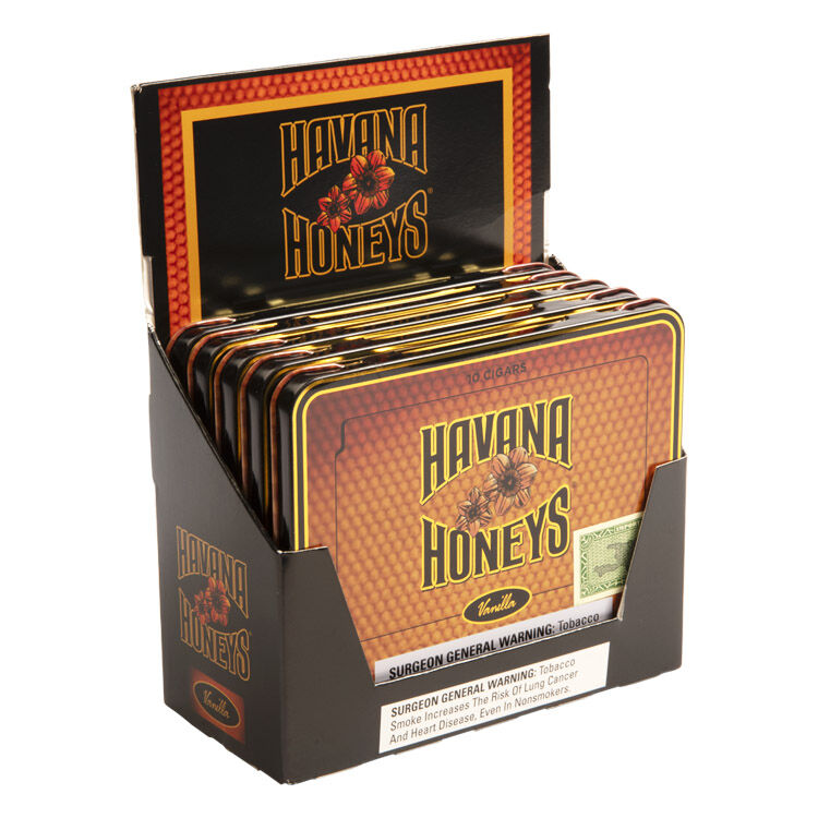 Vanilla Cigarillos 5/10 Tins, , jrcigars