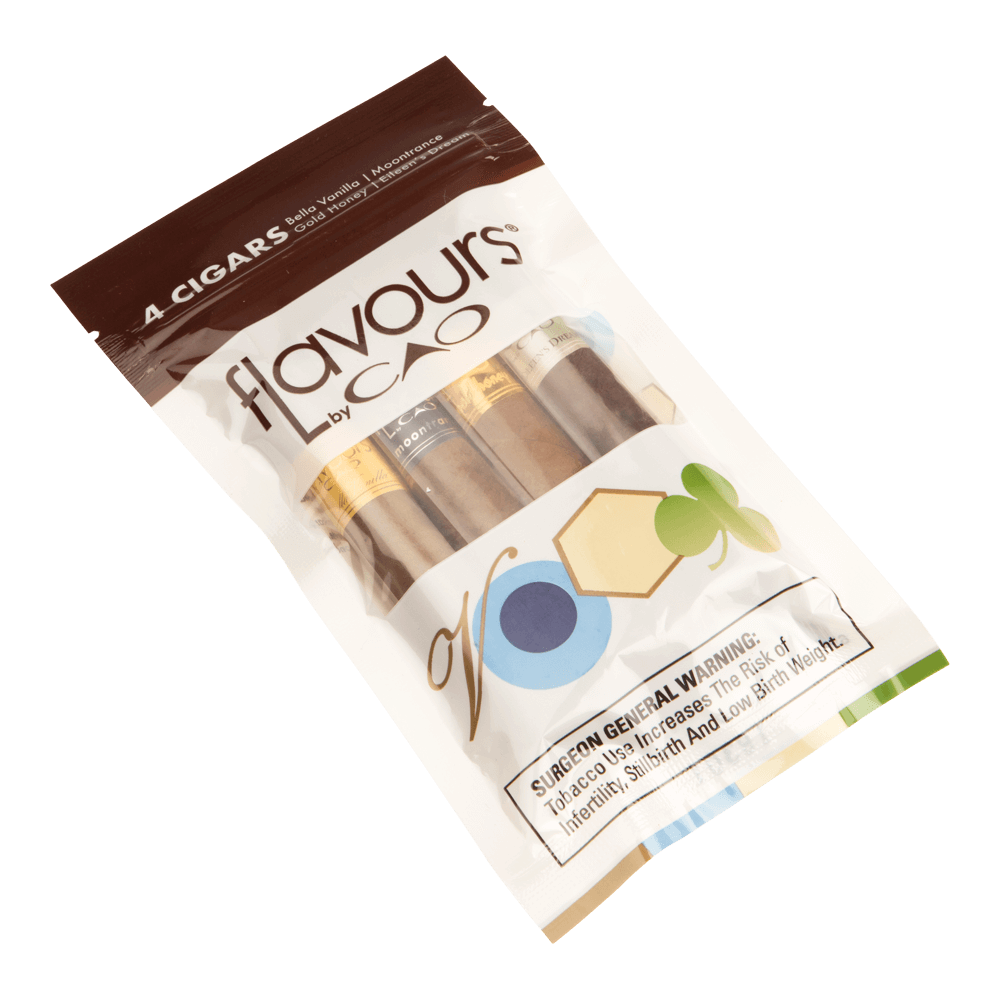 View product media CAOPC4 CAO Flavours Petite Corona 4-Cigar Sampler, , jrcigars 2