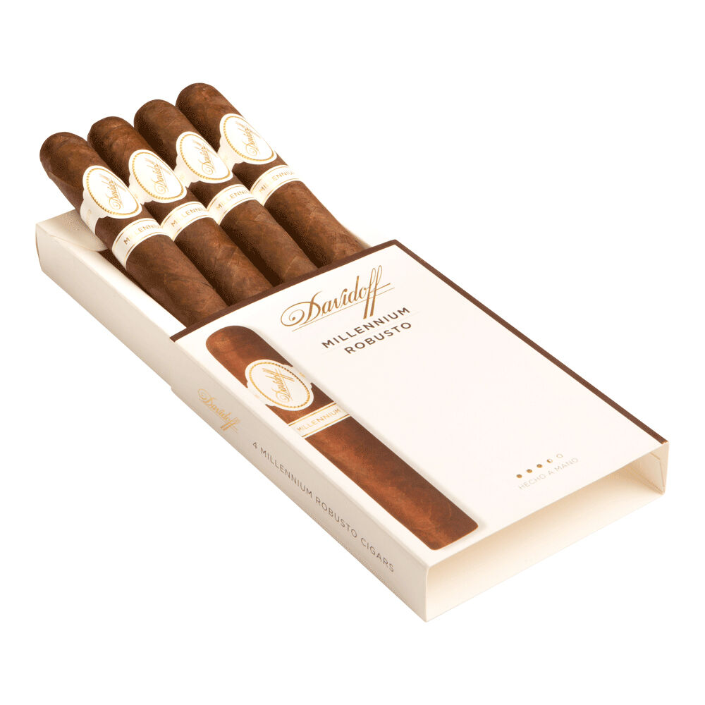 Davidoff Millenium Collection Davidoff Millennium Blend Series Robusto 4-Pack | JR Cigar