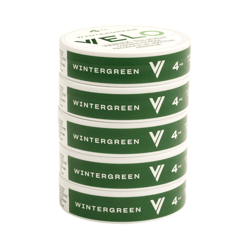 Wintergreen 4MG Nicotine Pouches, , jrcigars